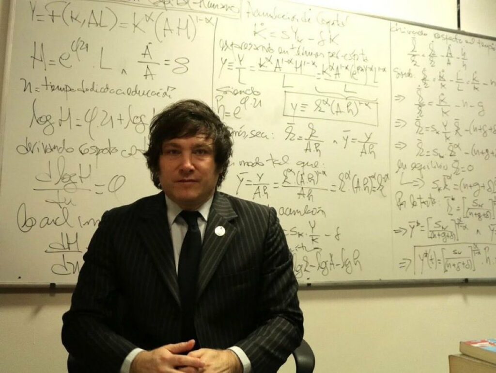 Javier Milei, un economista coi fiocchi!